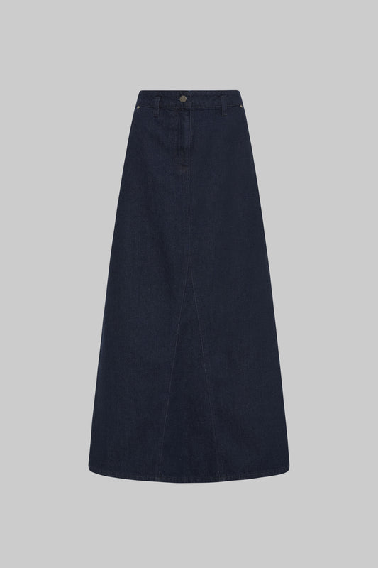 Felicity denim maxi skirt