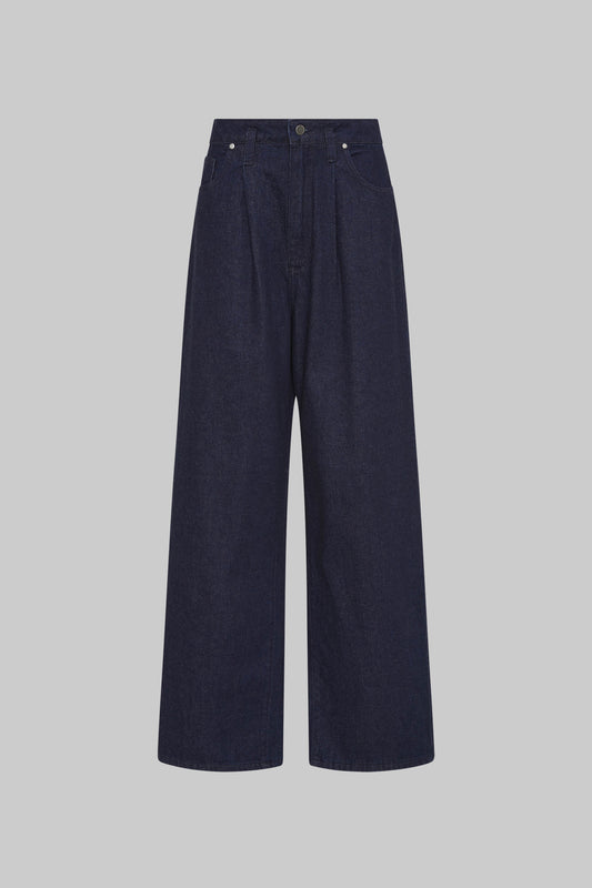 Felicity high-rise wide-leg jeans