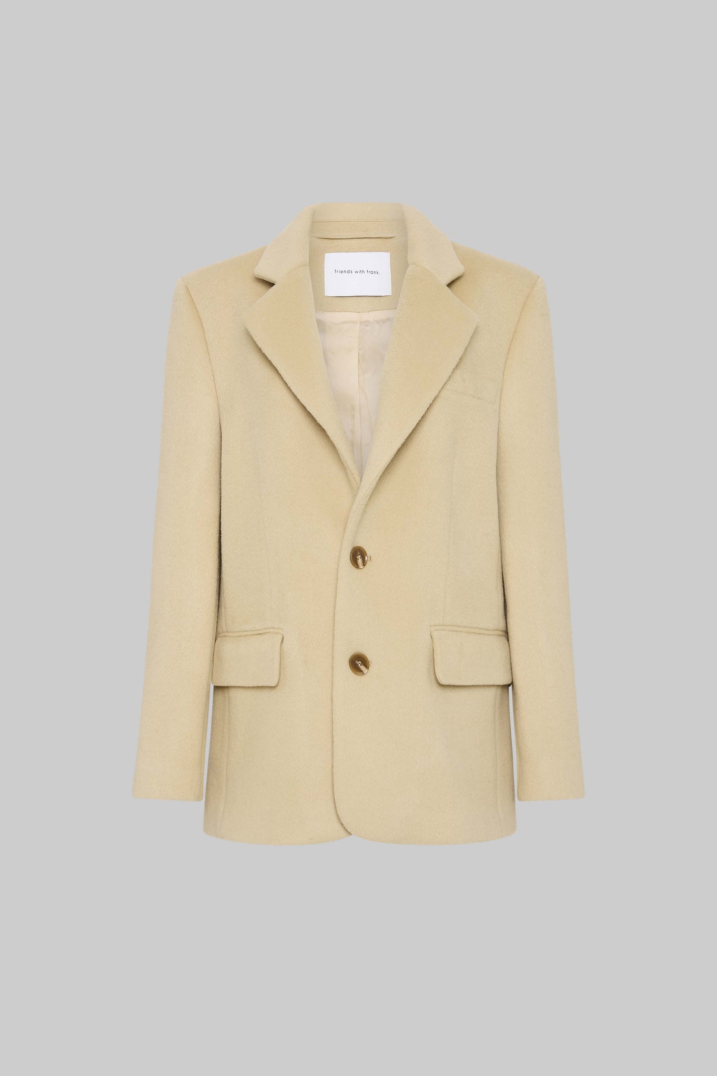 Bernadette brushed wool-blend blazer