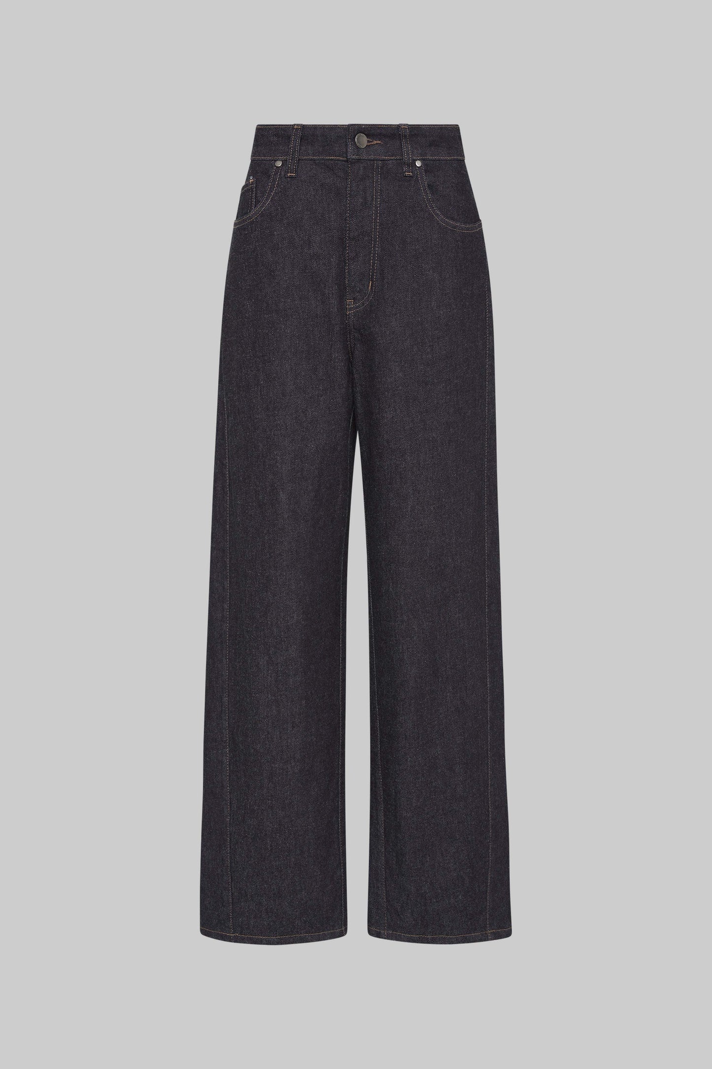 Emery high-rise barrel-leg jeans
