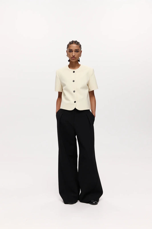 Tilmens bonded crepe top