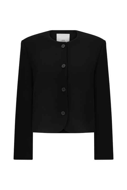 Tilmens bonded crepe blazer