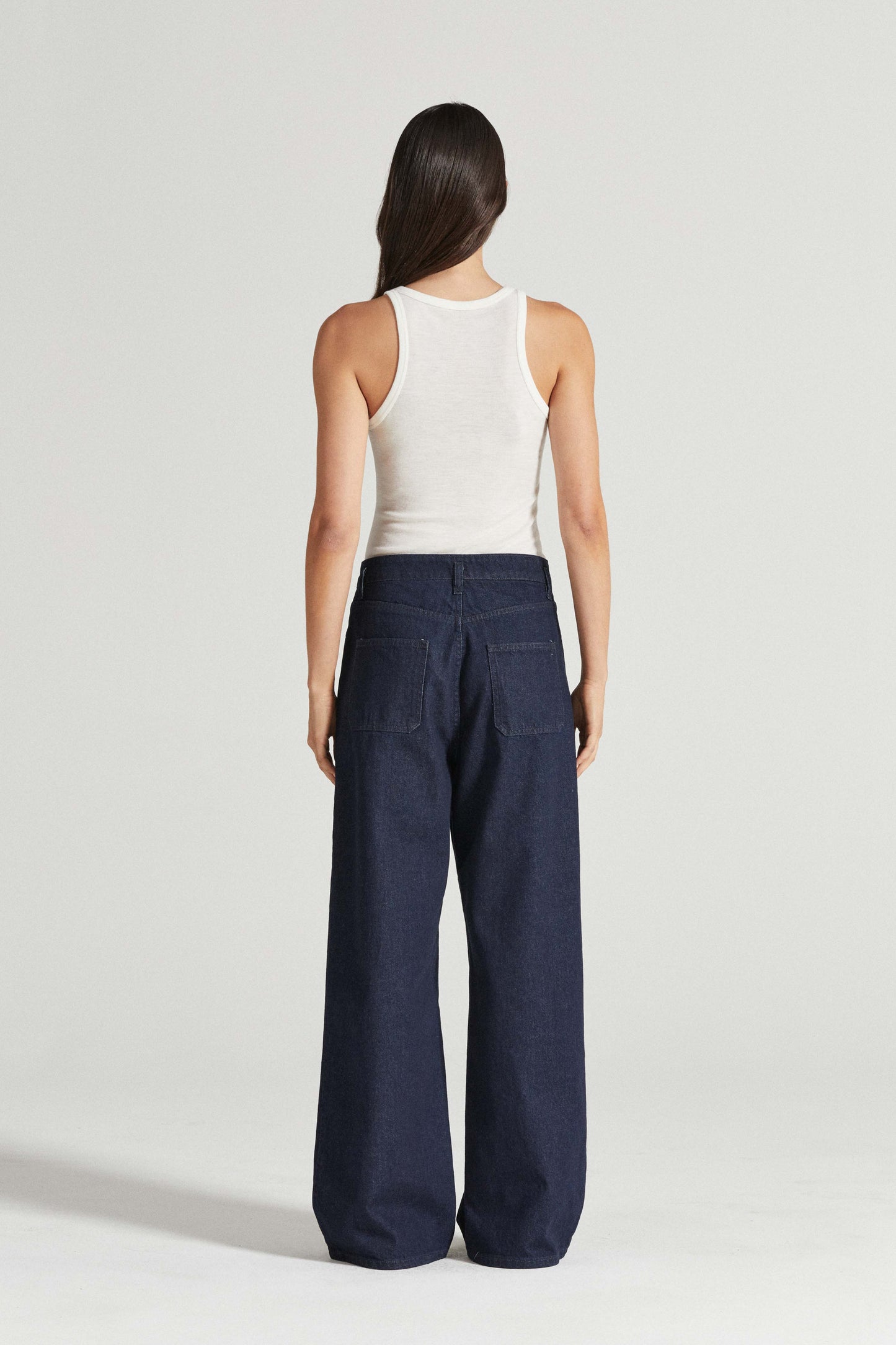 Felicity high-rise wide-leg jeans