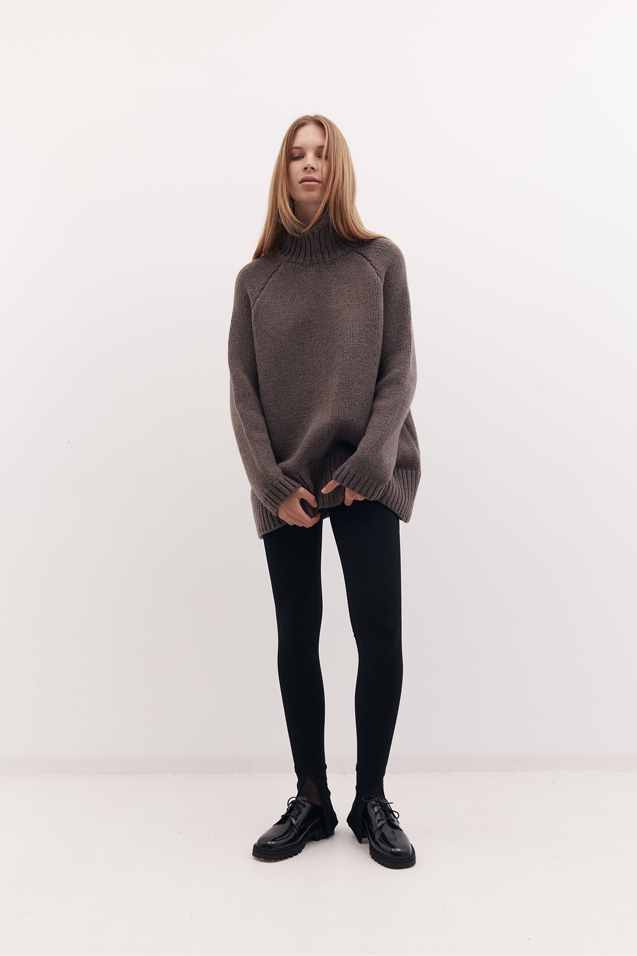 Roberta wool turtleneck sweater