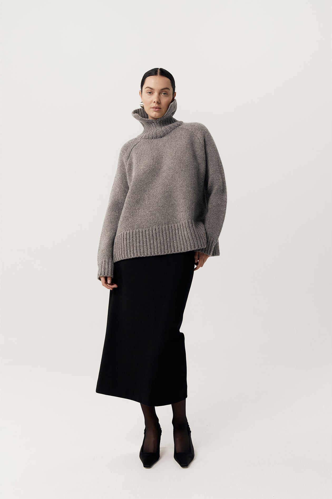 Harris Tapper wool and cashmere-blend turtleneck sweater